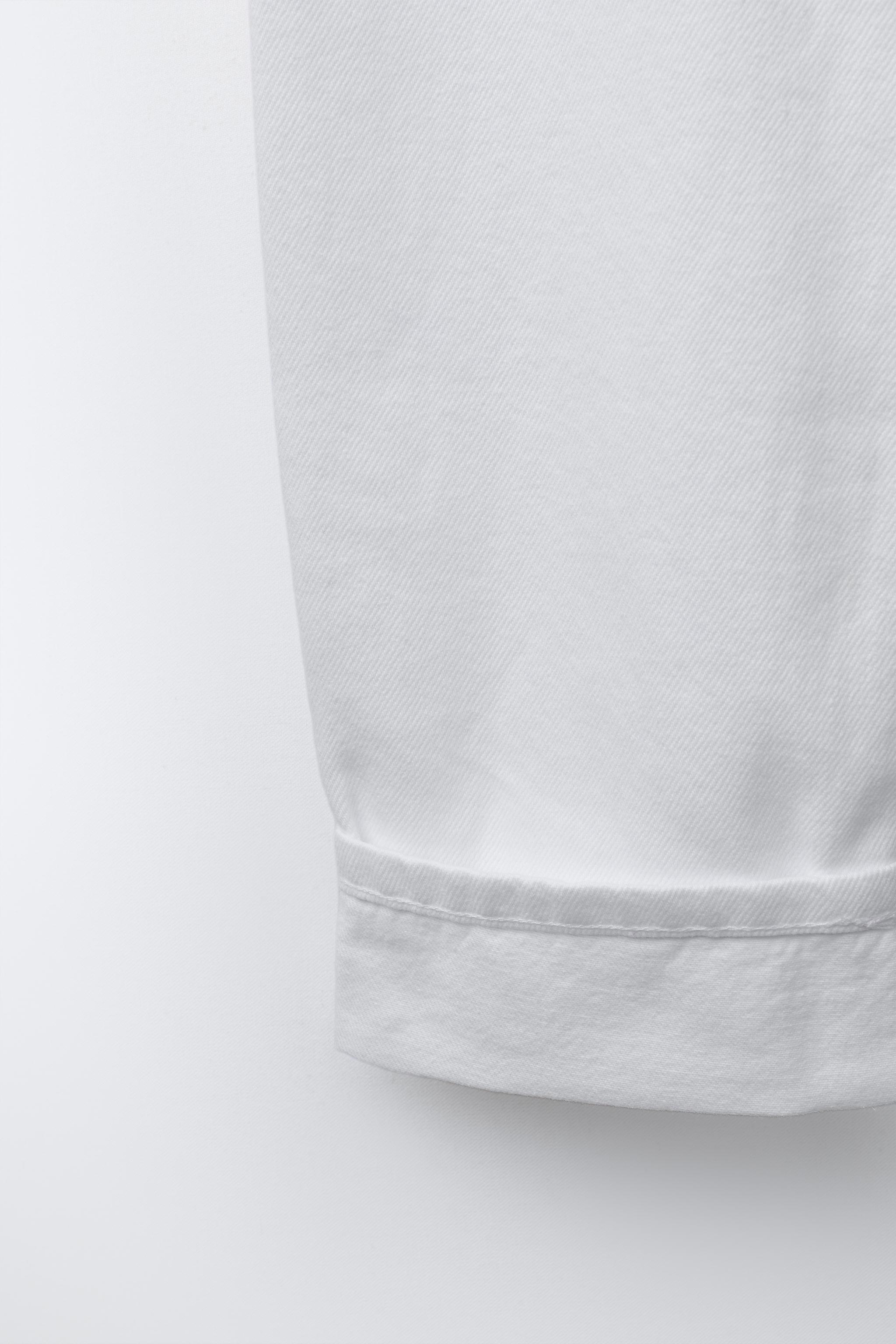BARREL JEANS WITH CUFFED HEM